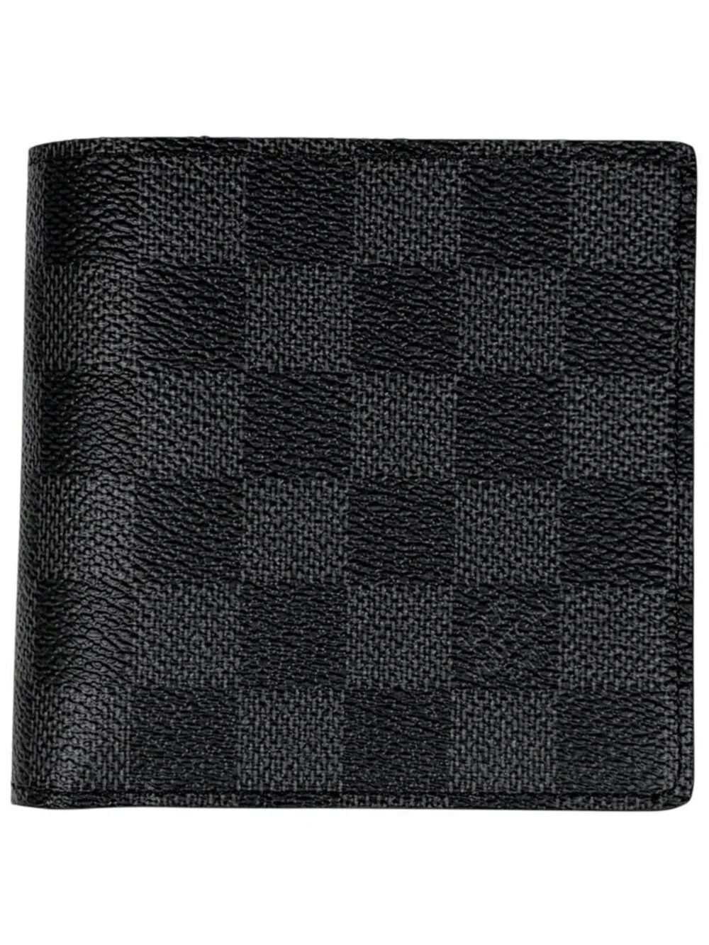 Louis Vuitton Portefeuille Marco Damier Graphite Black Wallet